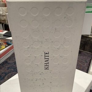 KHAITE White Embossed Box